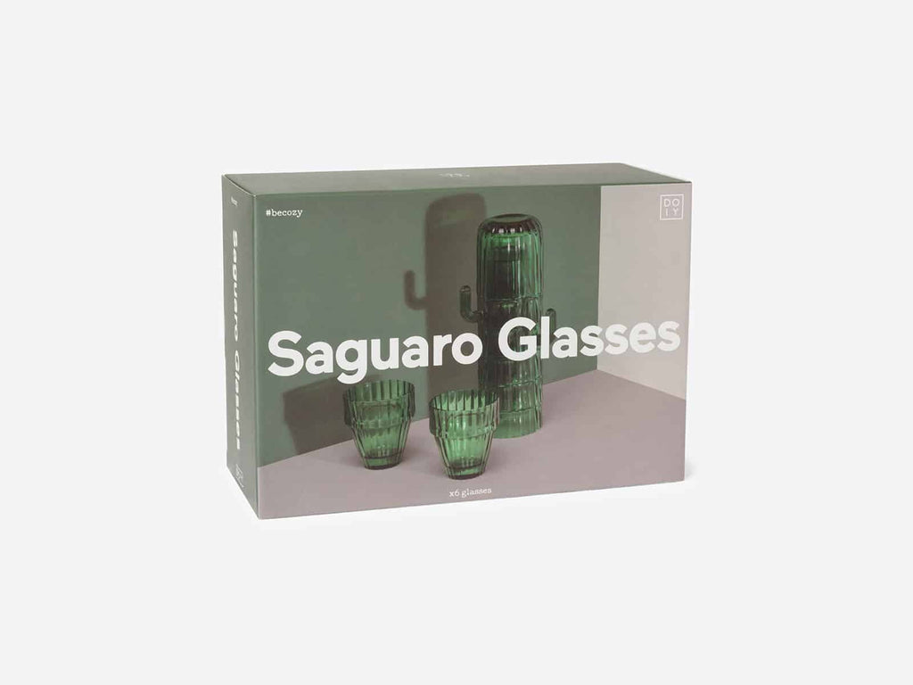 Saguaro Stacking Cactus Glasses