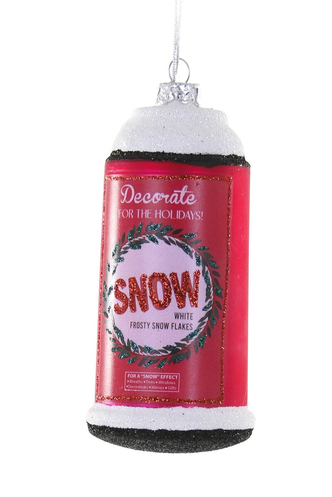 Vintage Spray Snow Ornament