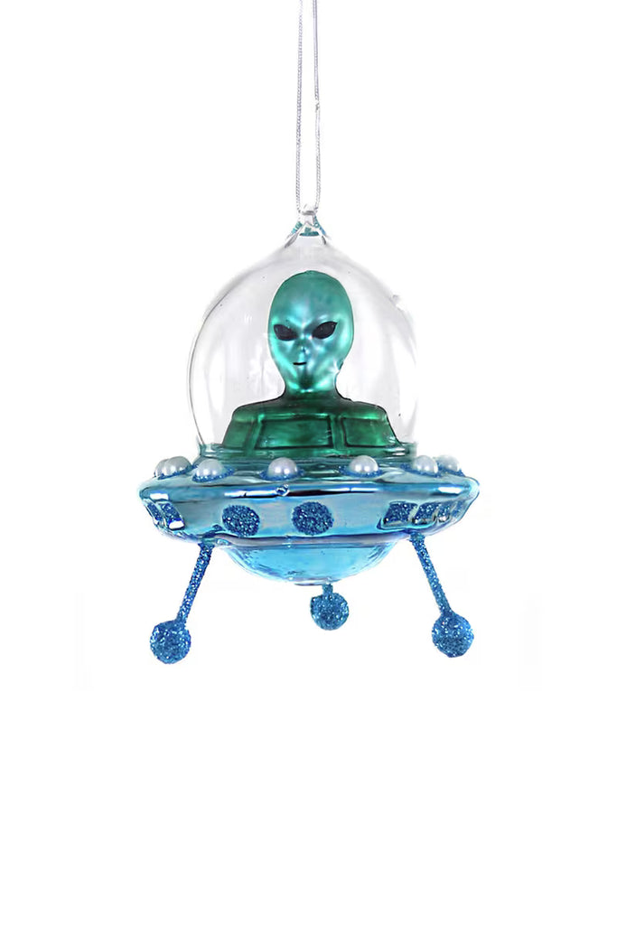 Flying UFO Ornament