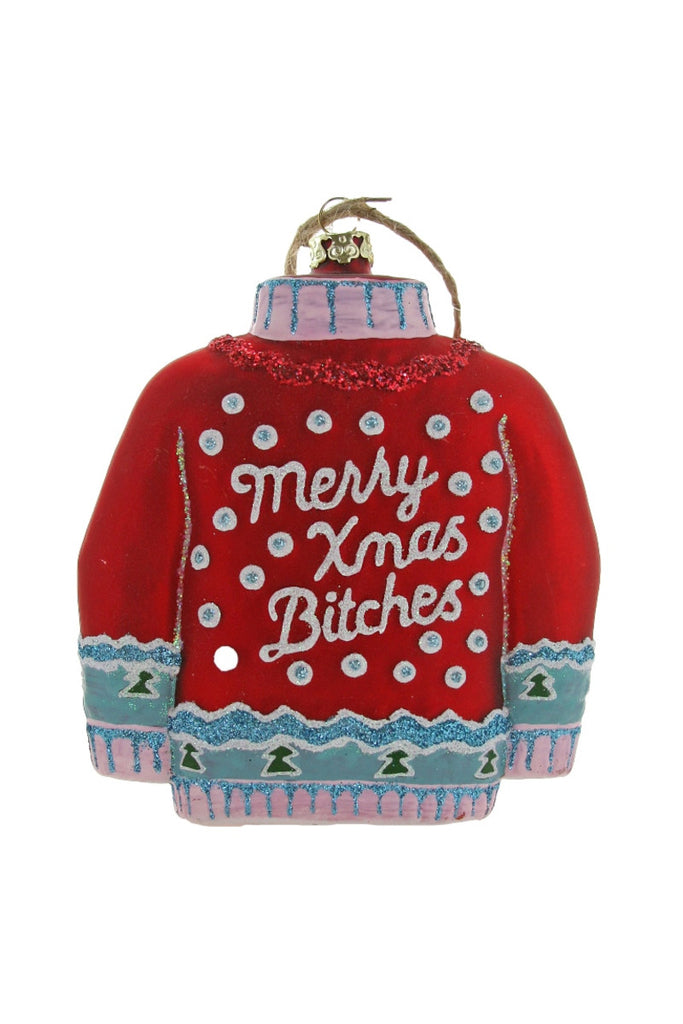 CHRISTMAS SWEATER Christmas Ornament