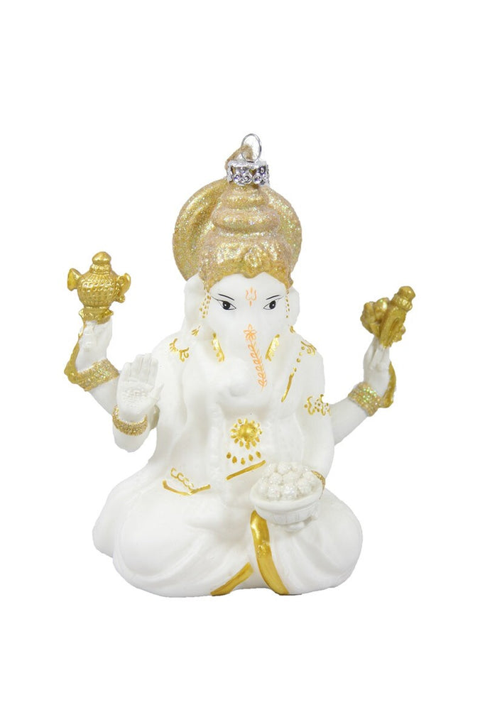 Ganesha ornament white