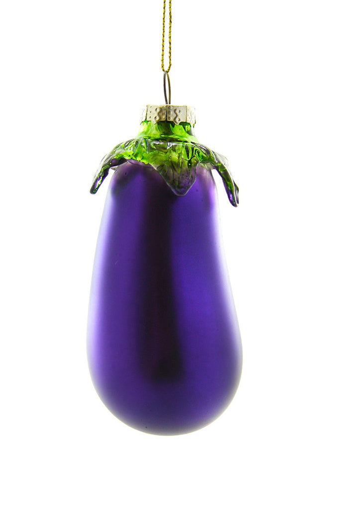 EGGPLANT Christmas Ornament