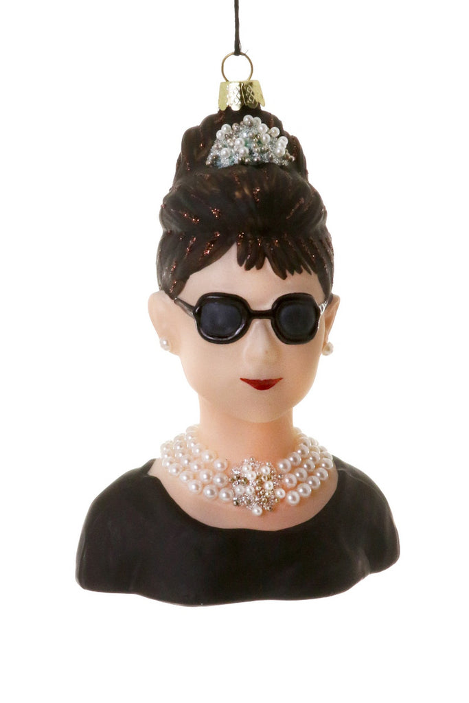 Audrey Hepburn Holiday Ornament