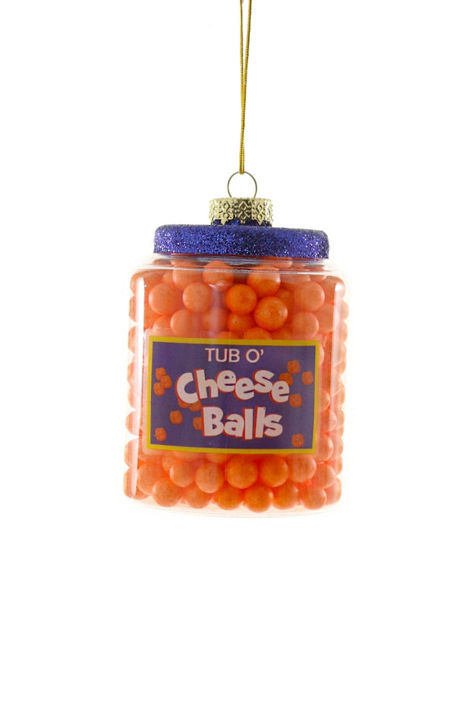 CHEESE BALLS Christmas Ornament