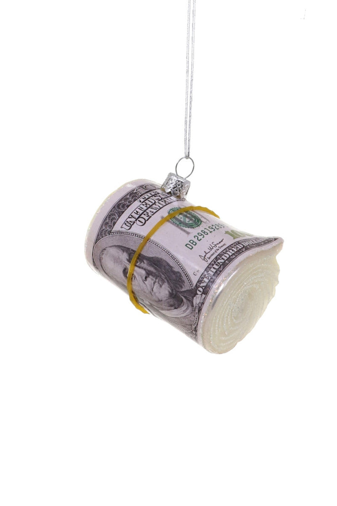 Roll Of Cash Holiday Ornament