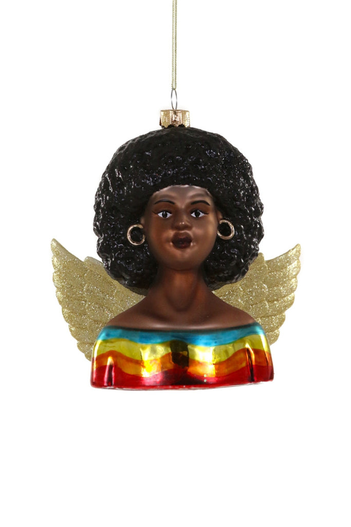 GROOVY ANGEL Christmas Ornament