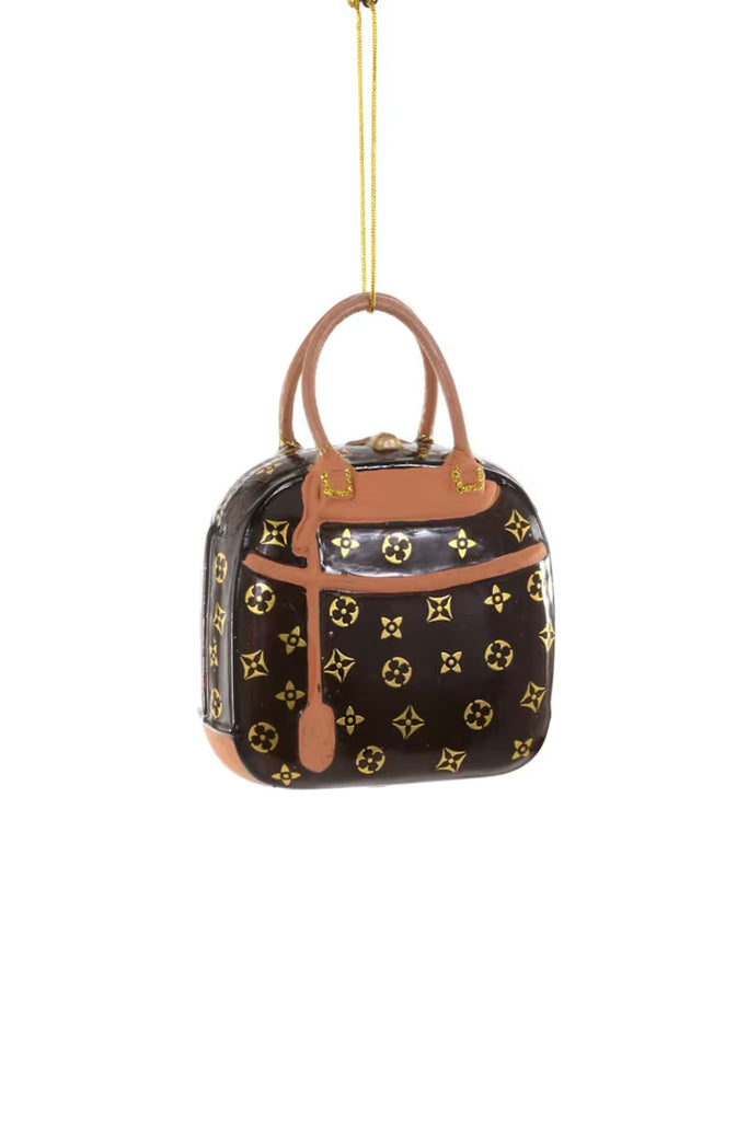 Brown Luxury Handbag Ornament