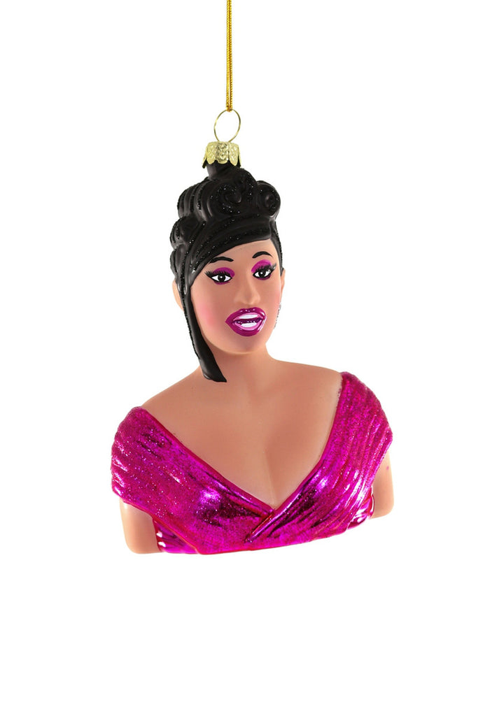 CARDI B Holiday Ornament