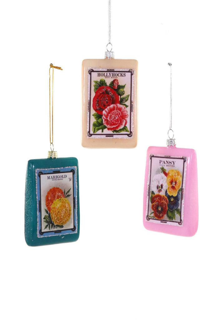 FLOWER SEEDS Christmas Ornament