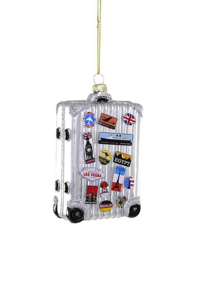 JETSETTER SUITCASE Christmas Ornament