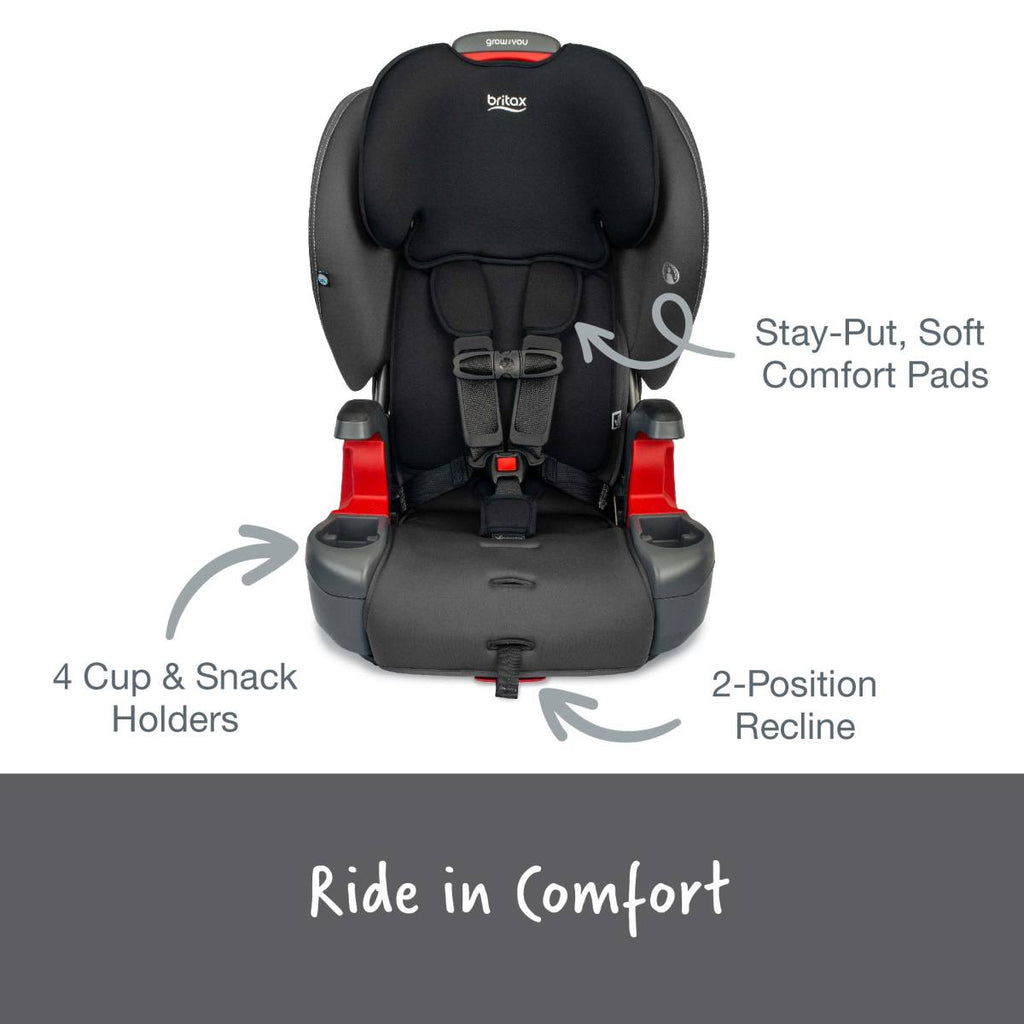 Britax Grow With You Harness-to-Booster with Safewash