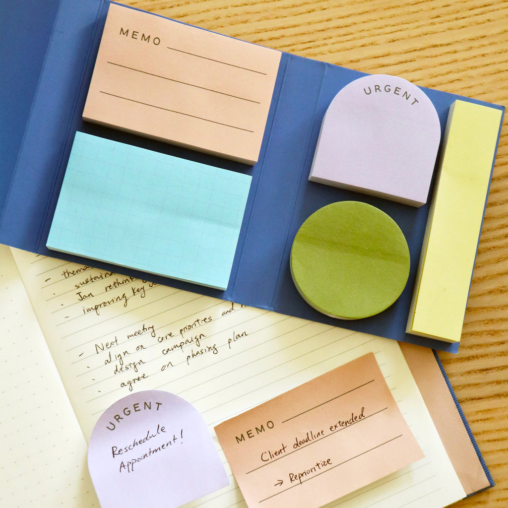 Inkerie Set Of 5 Sticky Notes