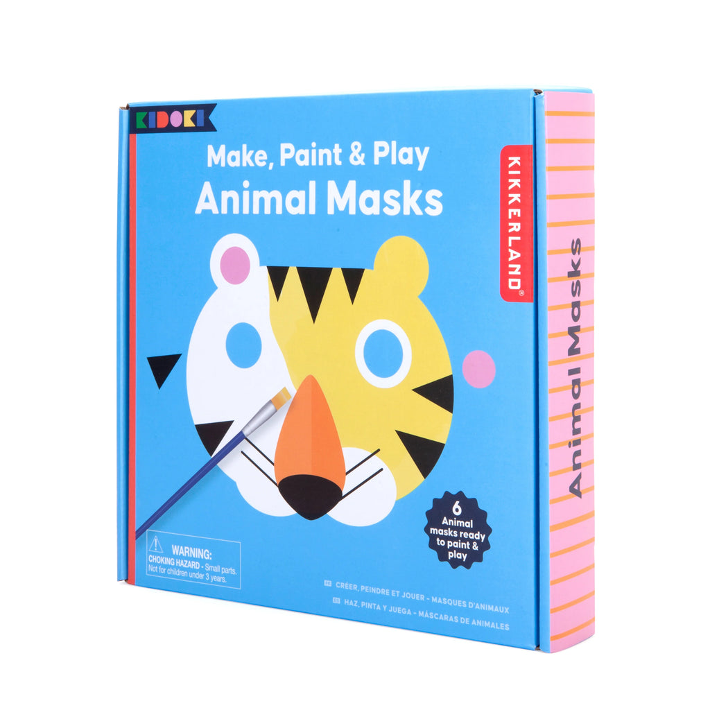 Kidoki Make, Paint & Play: Animal Masks