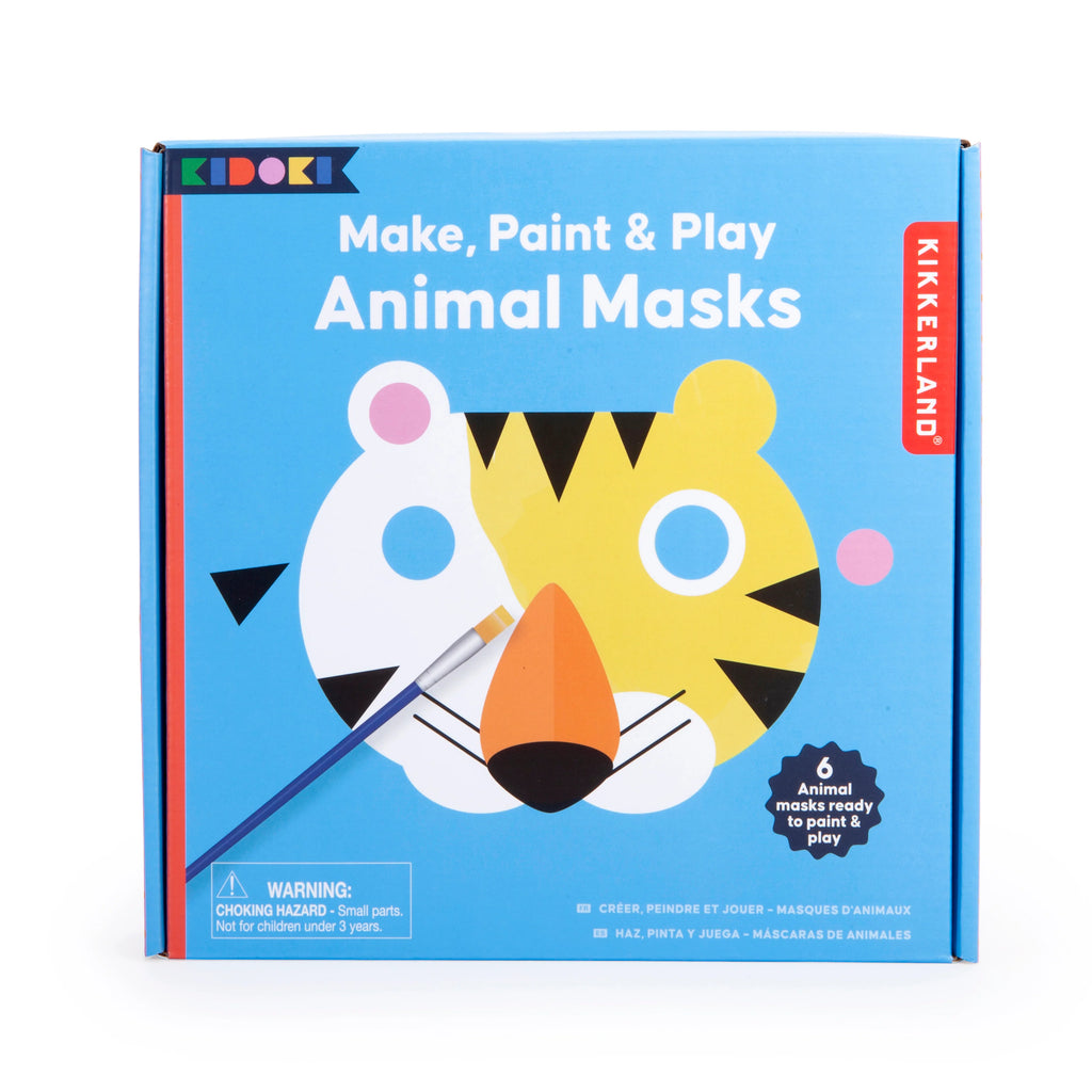 Kidoki Make, Paint & Play: Animal Masks