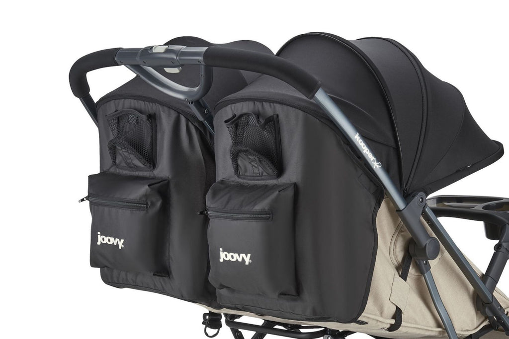 KooperX2 Lightweight Compact Double Stroller With Trays