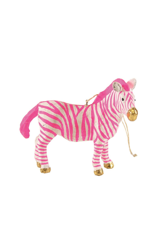 FANTASTICAL ZEBRA Christmas Ornament