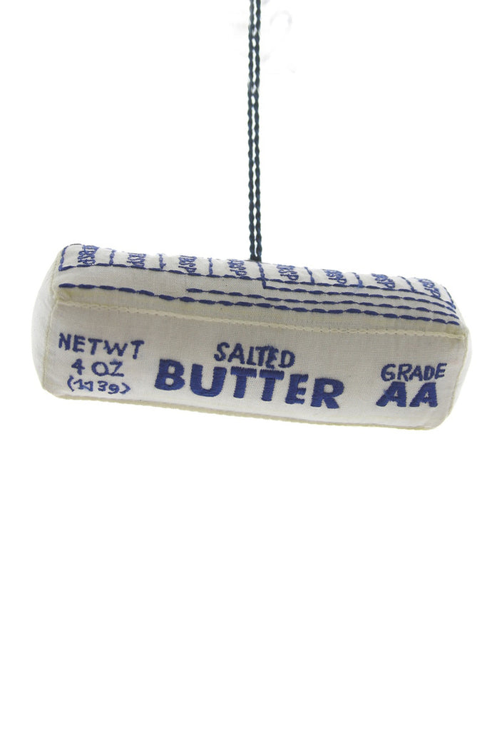 STITCHED BUTTER Christmas Ornament