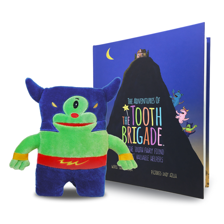 THE TOOTH BRIGADE BOOK + TOOTH PILLOW GIFT SET - Potato