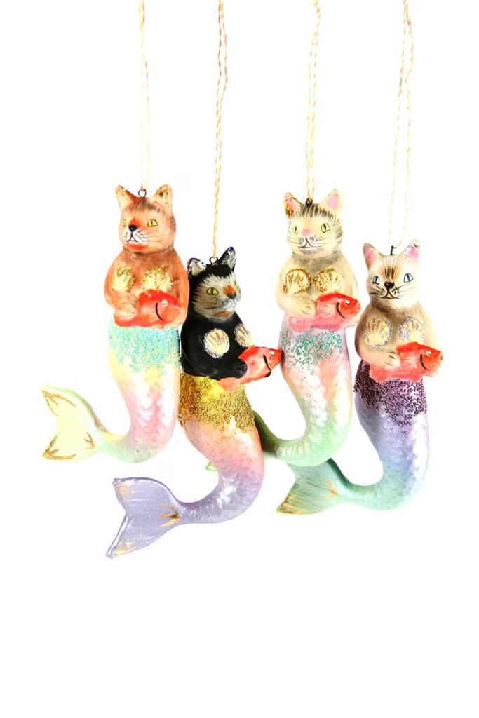 Purrmaid Ornament