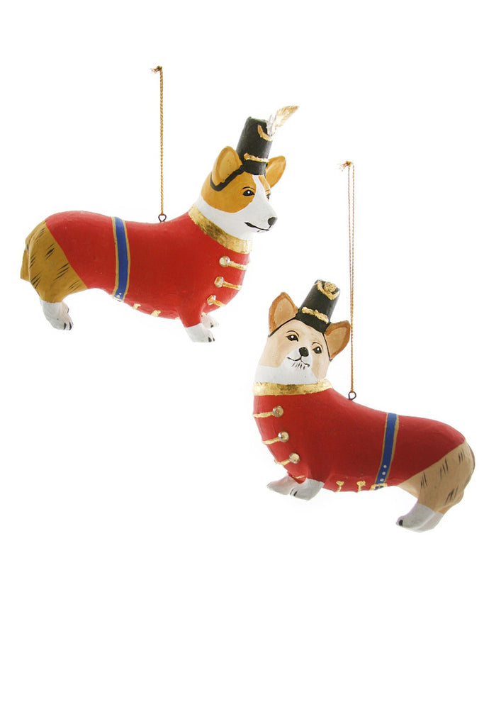 Christmas Corgi Holiday Ornament