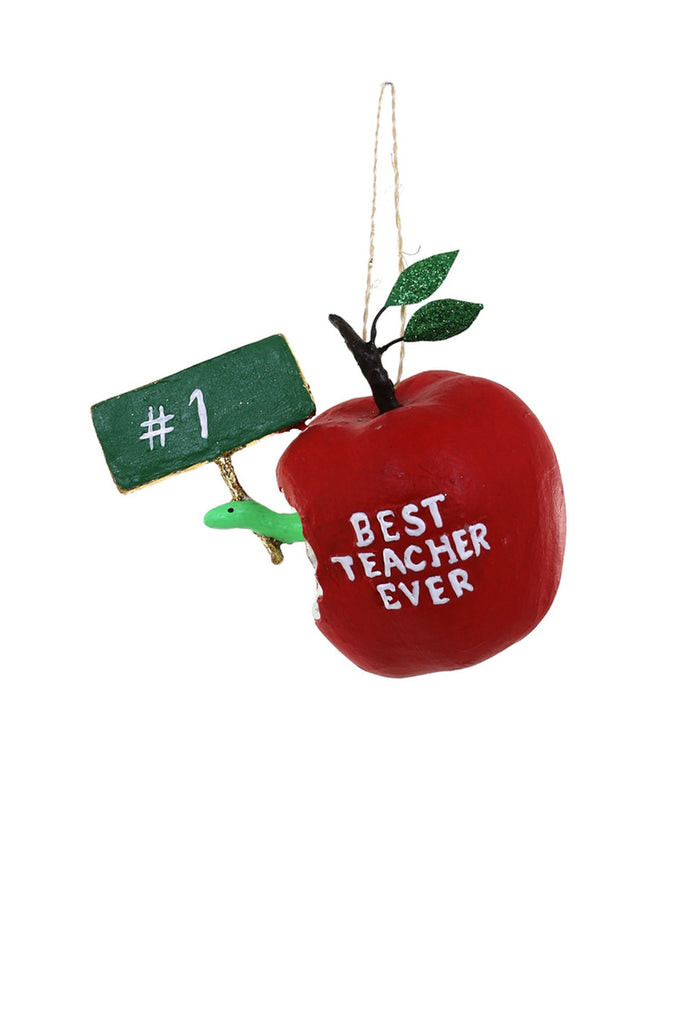 Best Teacher Ever Holiday Ornament