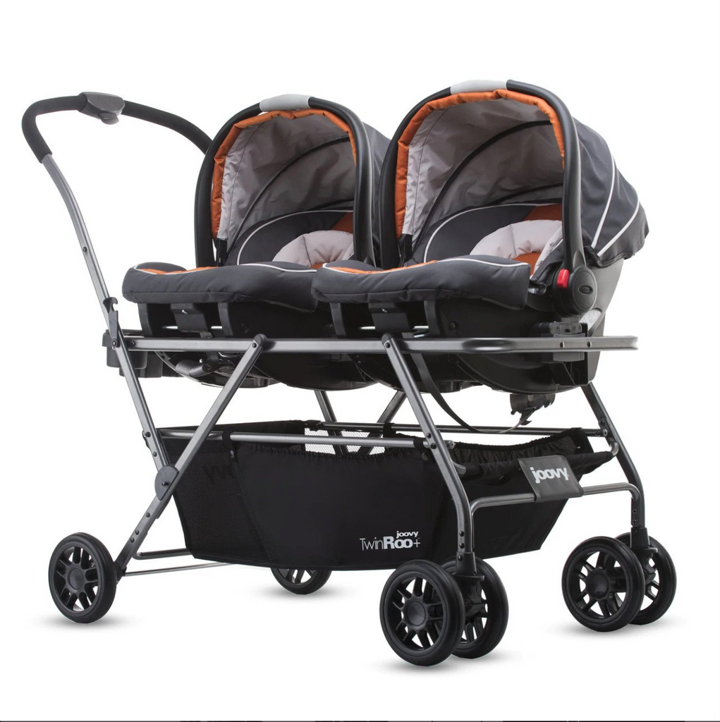 TwinRoo + Infant Car Seat Frame Double Stroller