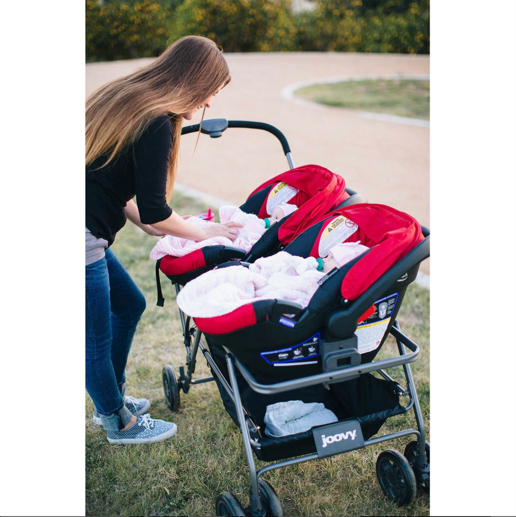 TwinRoo + Infant Car Seat Frame Double Stroller