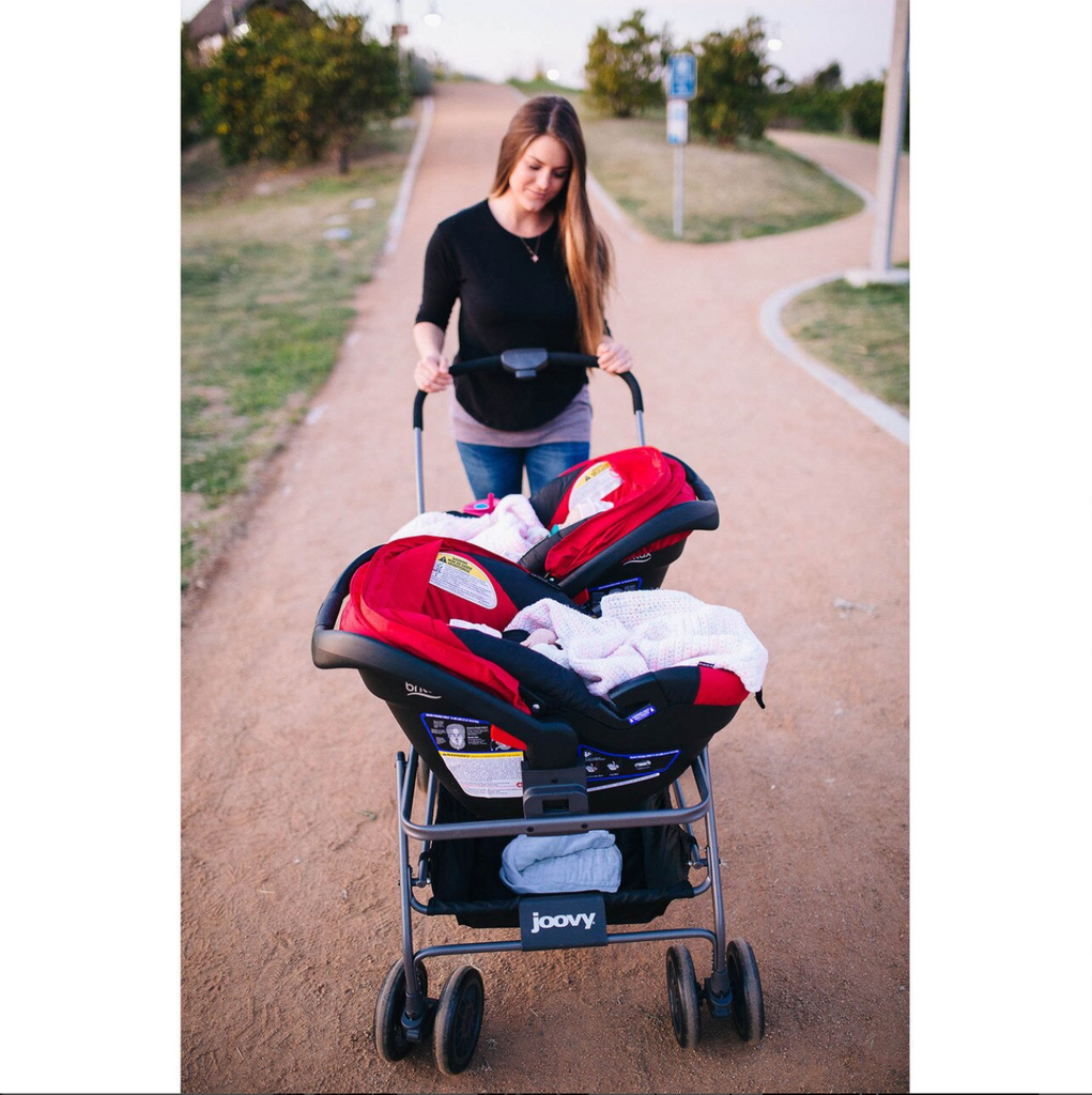 TwinRoo + Infant Car Seat Frame Double Stroller