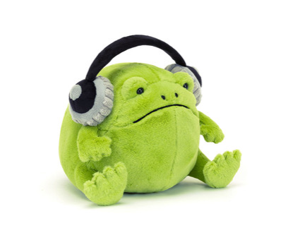 Ricky Rain Frog Headphones