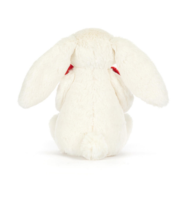 Bashful Red Love Heart Bunny