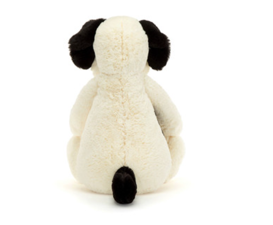 Bashful Black & Cream Puppy