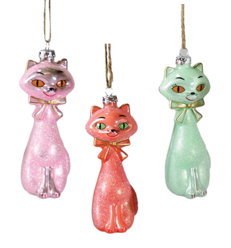 Kitschy Kitten Ornament