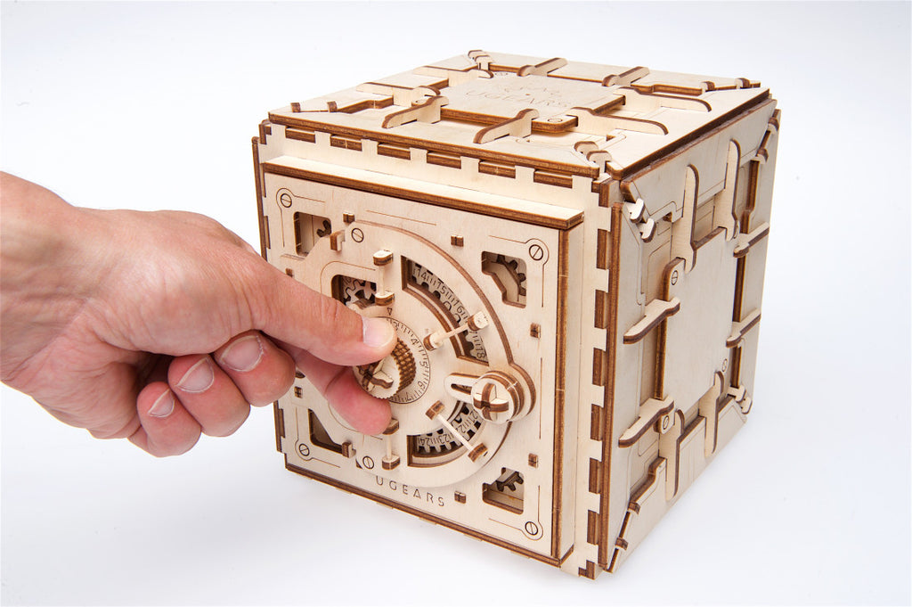 Safe Mechanical Model Kit & Puzzle Box