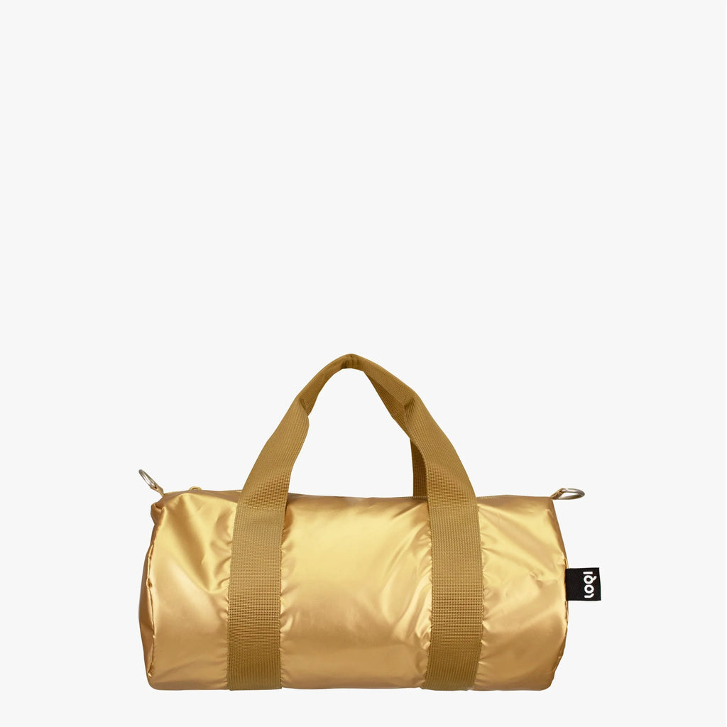 Metallic Gold Mini Weekender