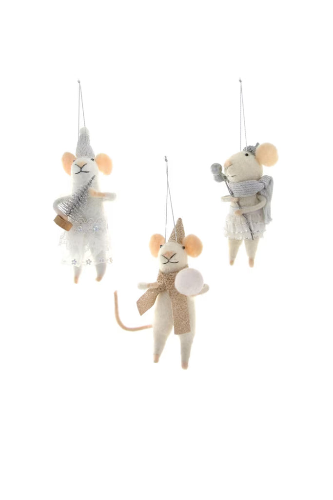 wintertime mice Ornament