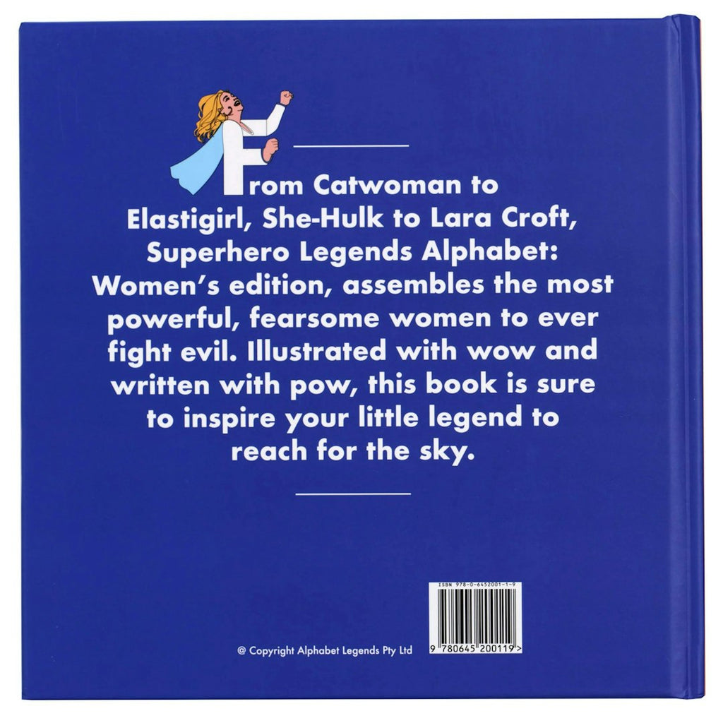 Women Superhero Legends Alphabet Book