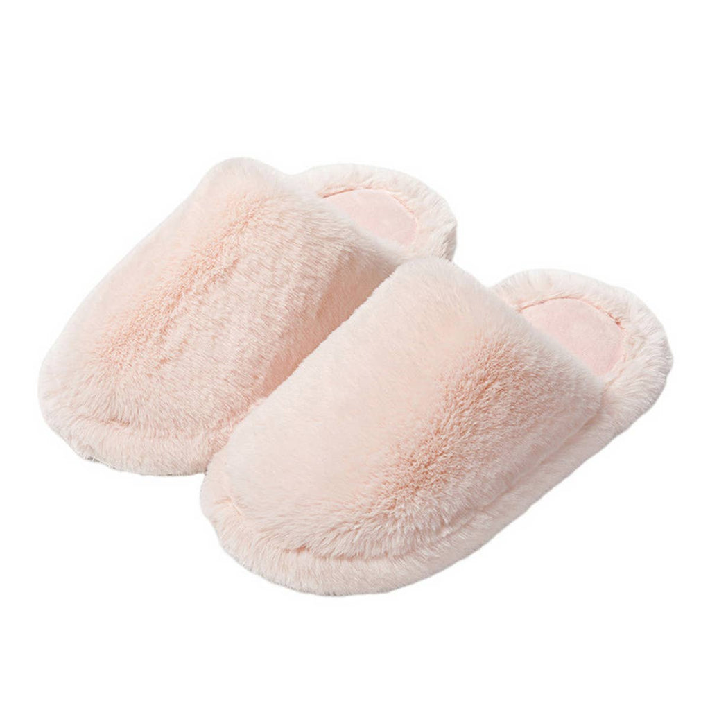 Faux Fur Memory Foam Slippers