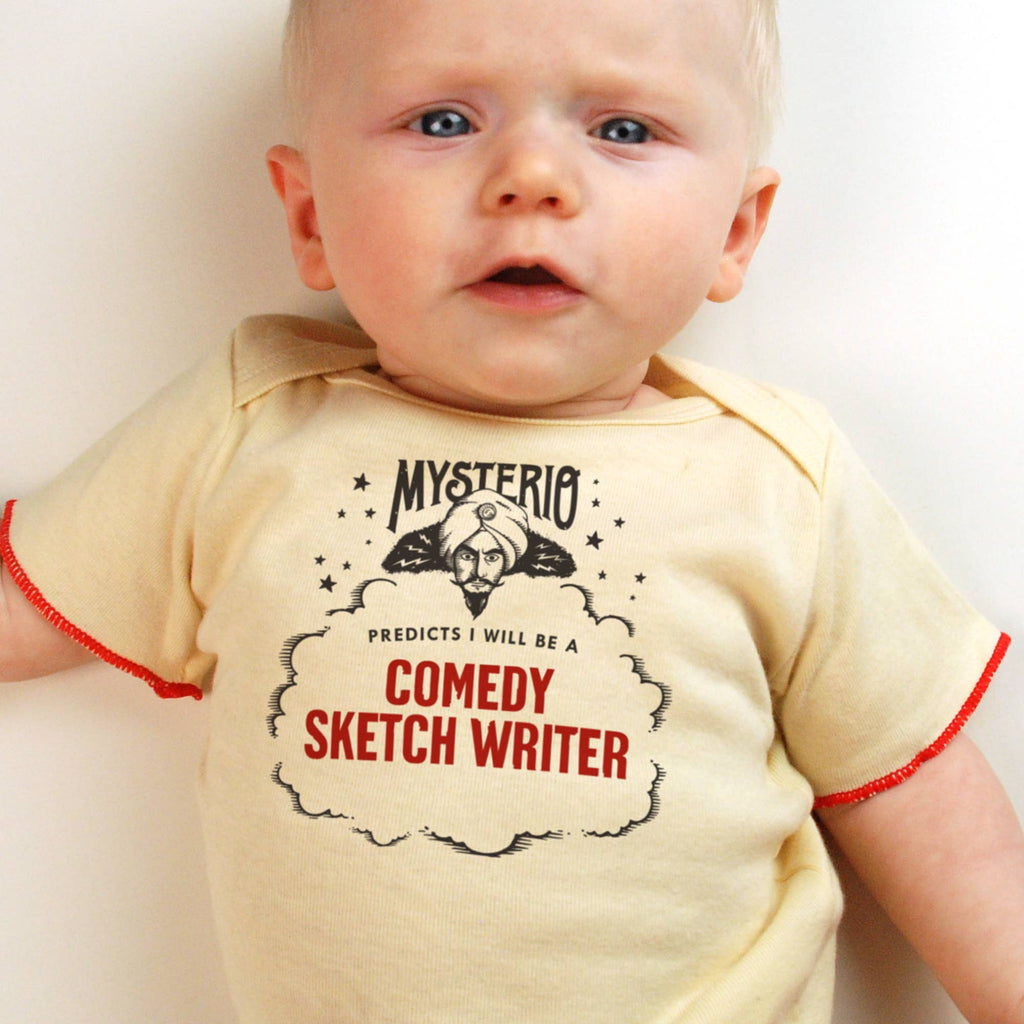 Mysterio's Future-Predicting Infant Tees