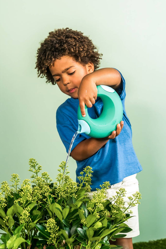 Quut Cana Small - Playful Watering Can. Beach and Sand Toy.: Banana Blue