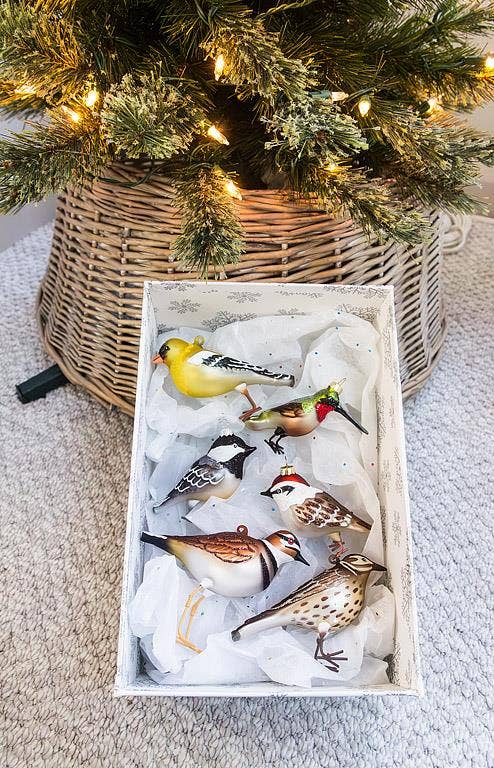 Goldfinch Holiday Ornament