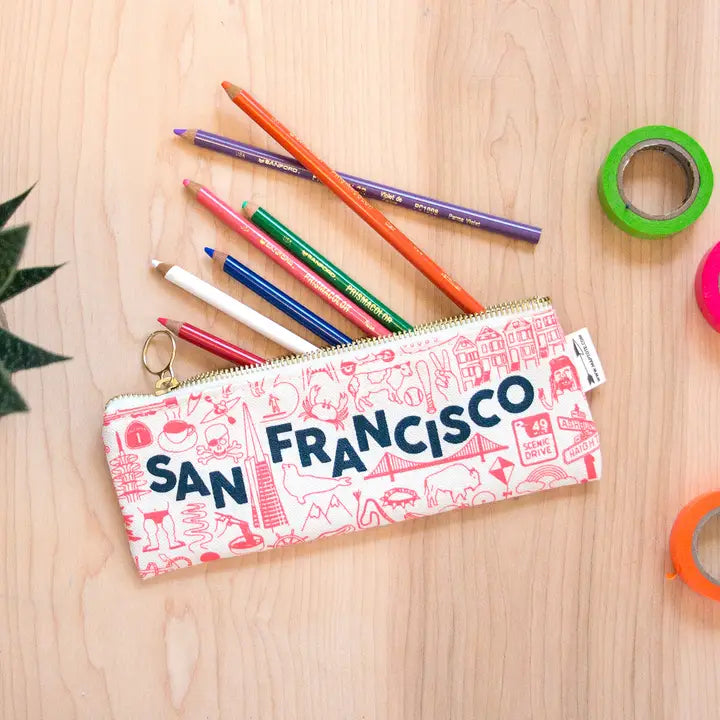 San Francisco Pencil Pouch