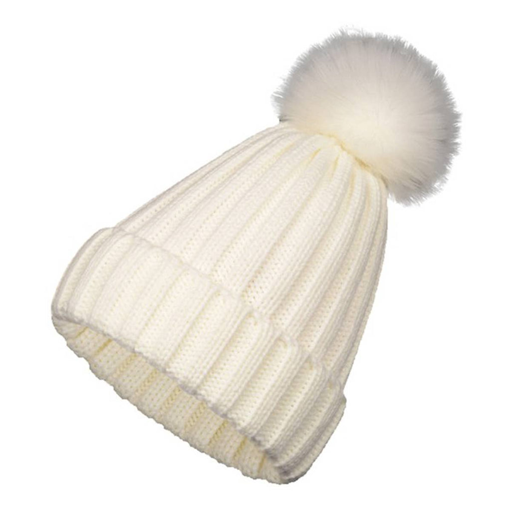 Pom Knit Beanie