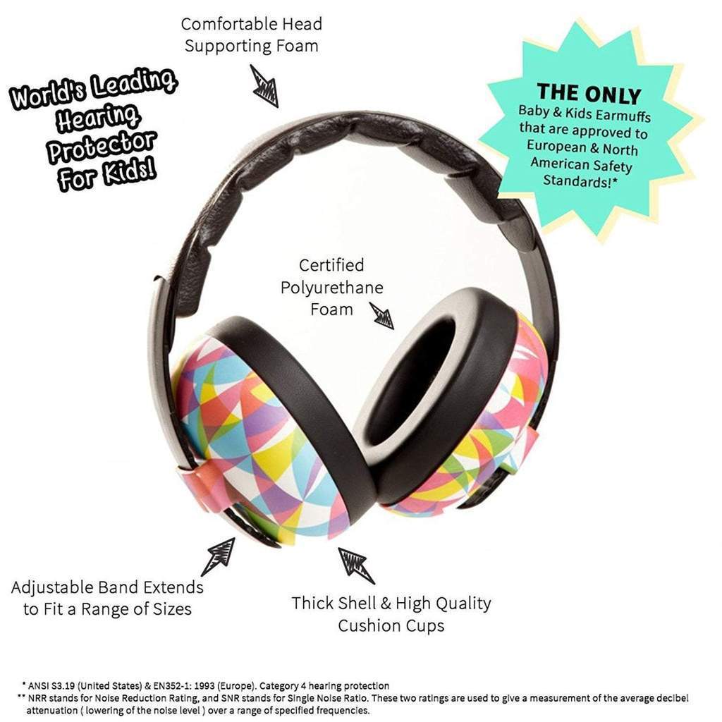 Baby Noise-Reduction Earmuffs | Solids