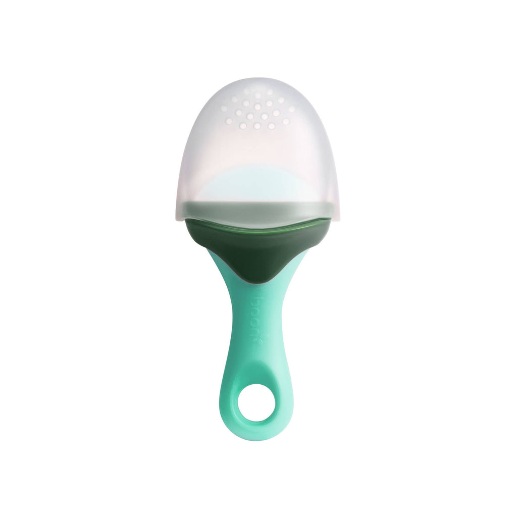 TOMY Boon Pulp Silicone Baby Fruit Feeder Green / Mint