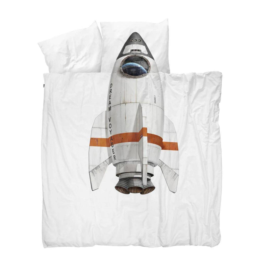 Rocket duvet cover set: Twin (68" x 86" + 1 standard Pillowcase)