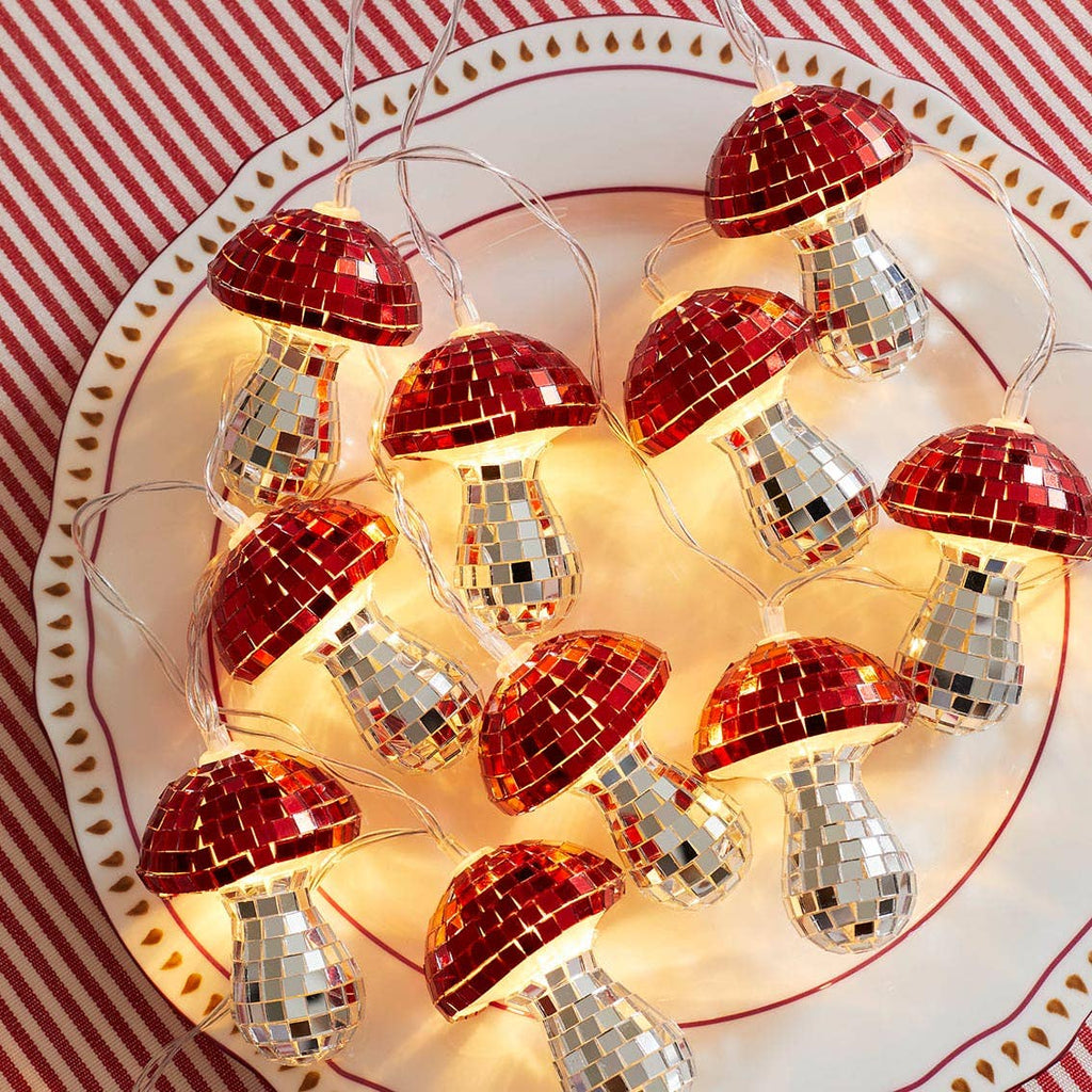 Disco Forest Mushroom LED String Lights