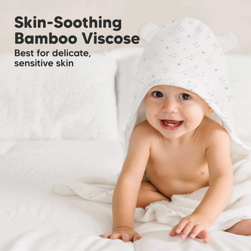 KeaBabies Luxe Baby Hooded Towel: Petite / KeaStory