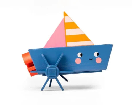 Kidoki Wind-up Boat