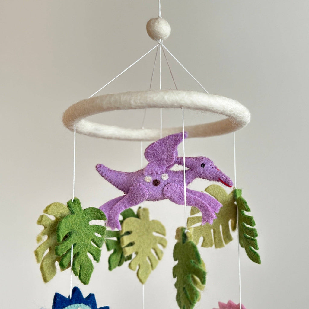 Felt Baby Mobile - Dinosaur