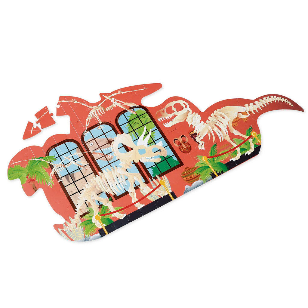 Scratch - Contour Contrast Puzzle DINO 100 pcs